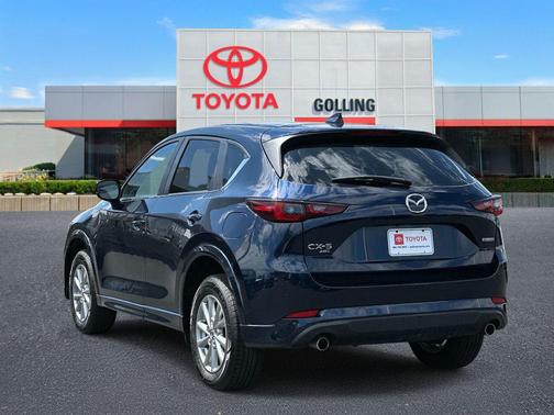 Deep Crystal Blue Mica 2025 Mazda CX-5 2.5 S Select Package