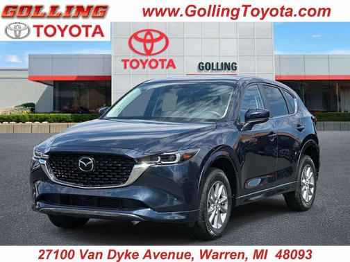Deep Crystal Blue Mica 2025 Mazda CX-5 2.5 S Select Package