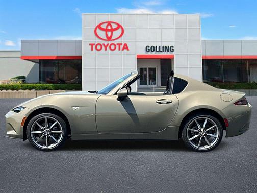 Zircon Sand Metallic 2023 Mazda MX-5 Miata RF Grand Touring