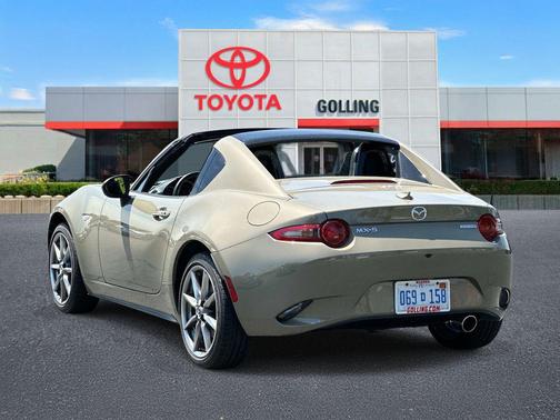 Zircon Sand Metallic 2023 Mazda MX-5 Miata RF Grand Touring