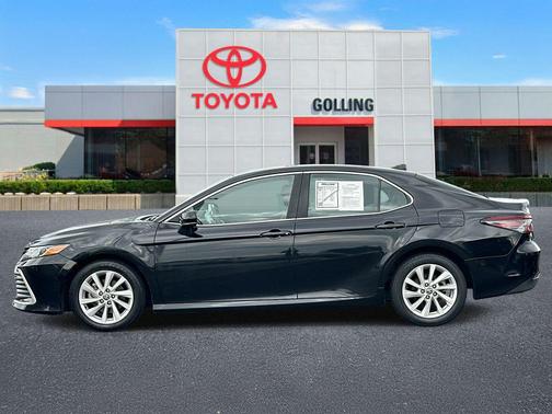 Midnight Black Metallic 2023 Toyota Camry LE