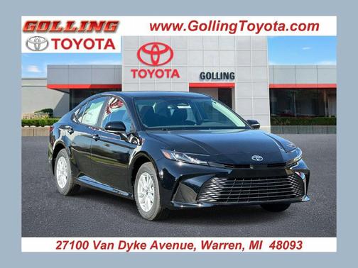 Midnight Black Metallic 2027 Toyota Camry LE