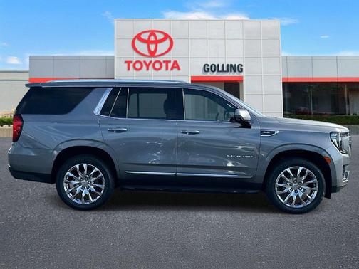 Satin Steel Metallic 2022 GMC Yukon SLT