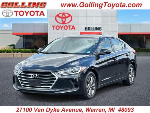 Phantom Black 2018 Hyundai ELANTRA SEL