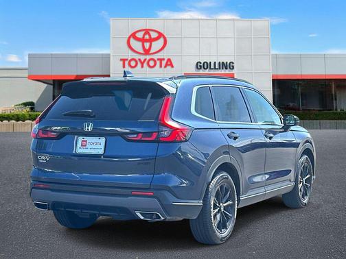 Canyon River Blue Metallic 2025 Honda CR-V Hybrid Sport AWD
