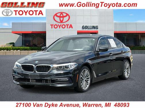 Jet Black 2017 BMW 530 xDrive