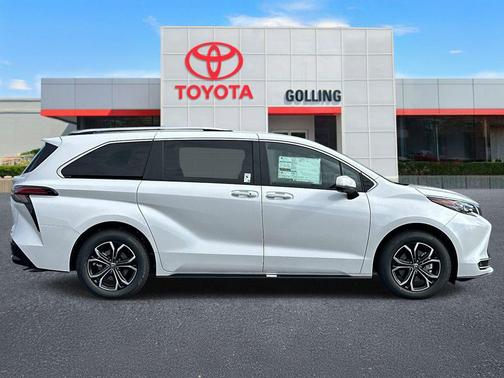 Wind Chill Pearl 2026 Toyota Sienna Platinum