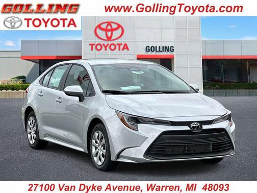 Classic Silver Metallic 2026 Toyota Corolla LE