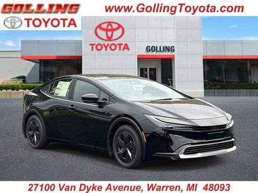 Midnight Black Metallic 2026 Toyota Prius Plug-In Hybrid SE