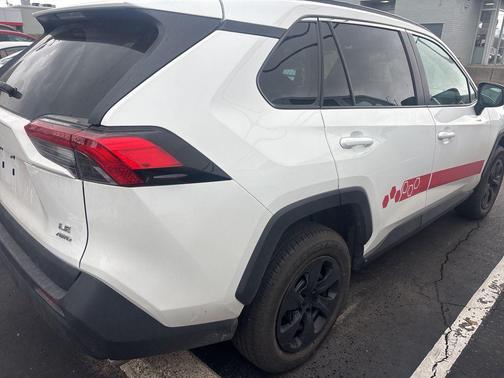 Super White 2021 Toyota RAV4 LE