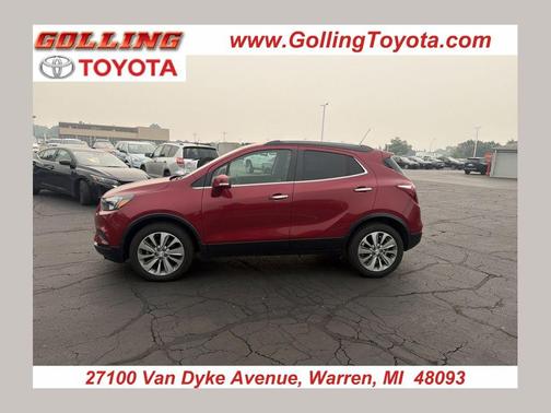 Winterberry Red Metallic 2019 Buick Encore Preferred