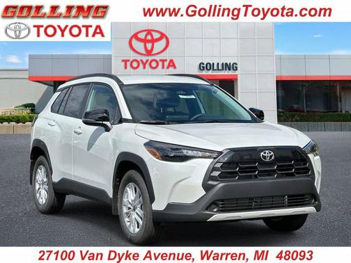 Wind Chill Pearl 2026 Toyota Corolla Cross LE