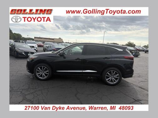 Majestic Black Pearl 2023 Acura RDX Technology Package