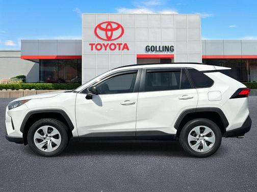 Super White 2020 Toyota RAV4 LE
