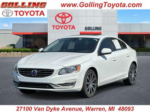 Ice White 2016 Volvo S60 Inscription T5 Drive-E Premier