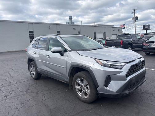 Silver Sky Metallic 2023 Toyota RAV4 Hybrid XLE