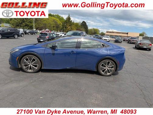 Blue 2024 Toyota Prius Limited