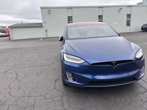 Blue 2021 Tesla Model X Performance