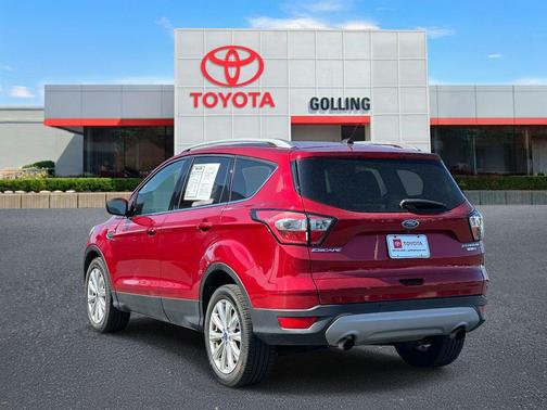 Ruby Red Metallic Tinted Clearcoat 2017 Ford Escape Titanium