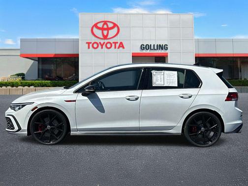 Opal White Pearl/Black Roof 2024 Volkswagen Golf GTI 1.4T TSI