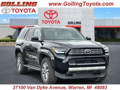 Black 2026 Toyota 4Runner Limited