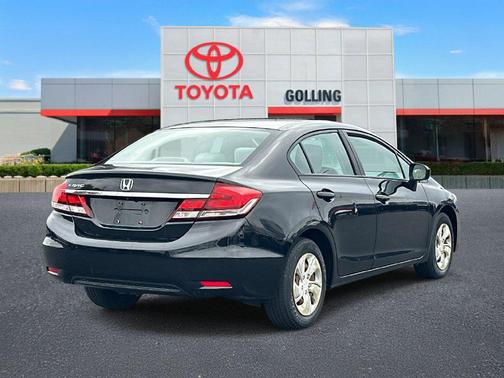 Crystal Black Pearl 2014 Honda Civic LX