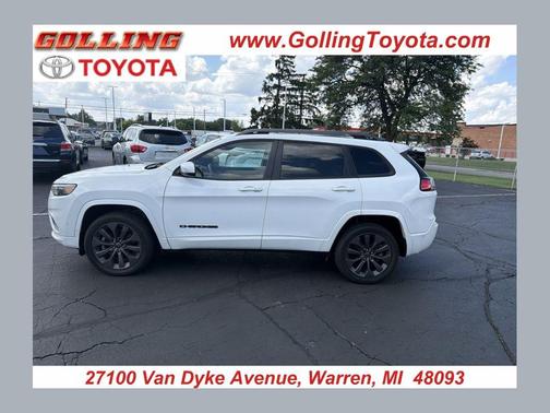 Bright White Clearcoat 2021 Jeep Cherokee Limited