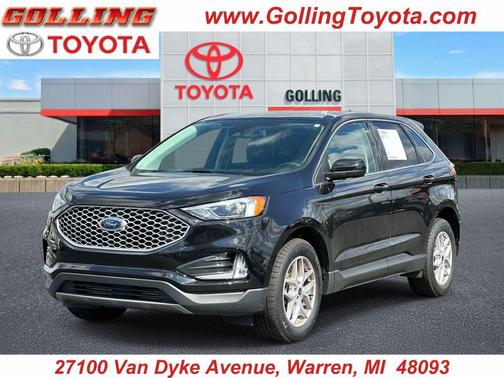Agate Black Metallic 2024 Ford Edge SEL