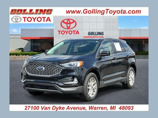 Agate Black Metallic 2024 Ford Edge SEL