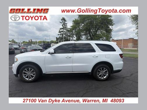 White Knuckle Clearcoat 2018 Dodge Durango SXT