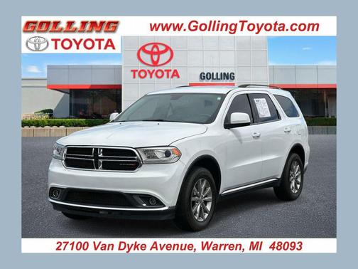 White Knuckle Clearcoat 2018 Dodge Durango SXT