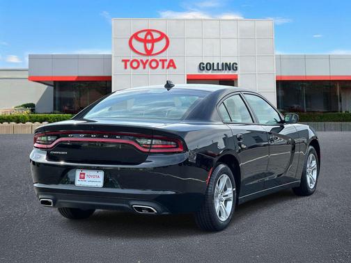 Pitch Black Clearcoat 2023 Dodge Charger SXT