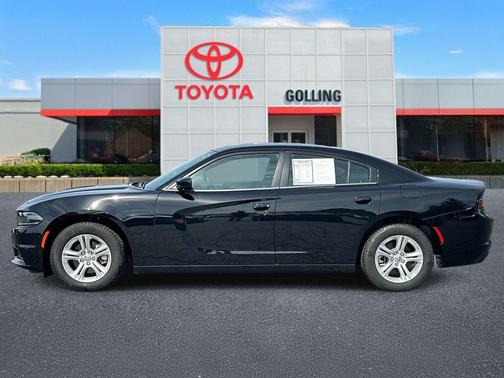 Pitch Black Clearcoat 2023 Dodge Charger SXT