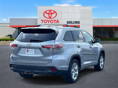Silver Sky Metallic 2016 Toyota Highlander Limited