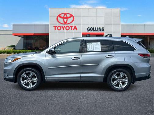 Silver Sky Metallic 2016 Toyota Highlander Limited
