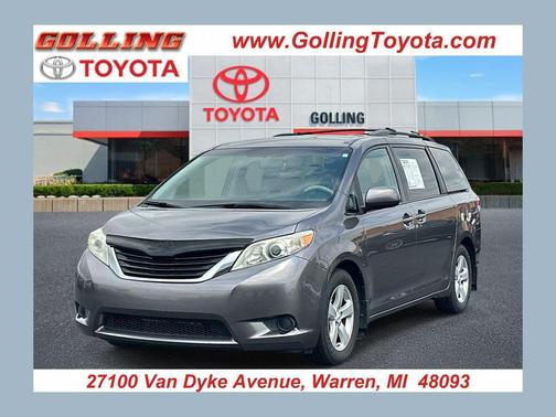 Predawn Gray Mica 2011 Toyota Sienna LE