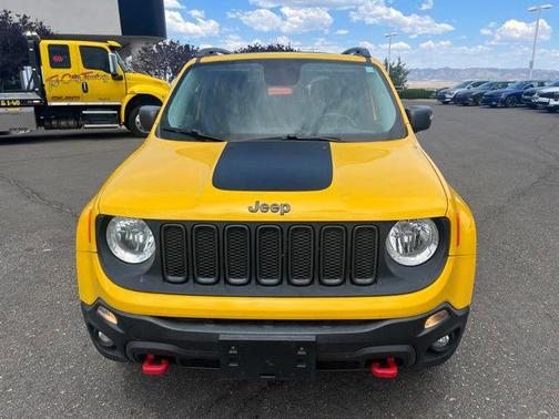 Solar Yellow 2015 Jeep Renegade Trailhawk