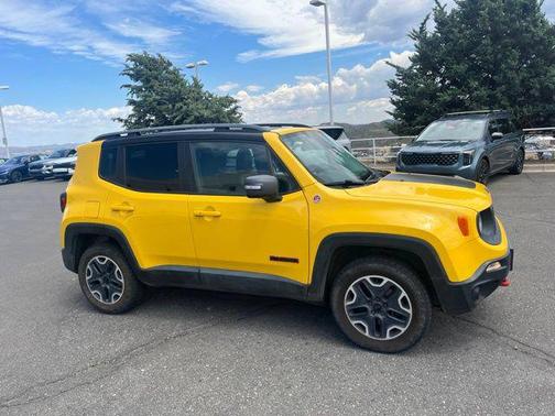 Solar Yellow 2015 Jeep Renegade Trailhawk