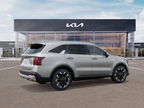 Ivory Silver 2026 Kia Sorento EX