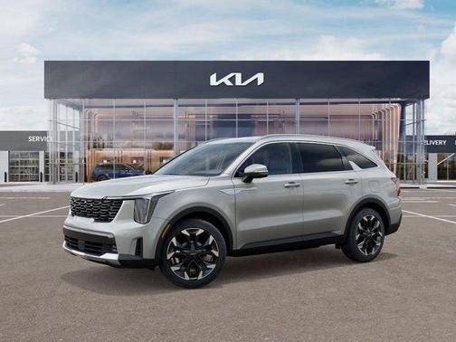 Ivory Silver 2026 Kia Sorento EX