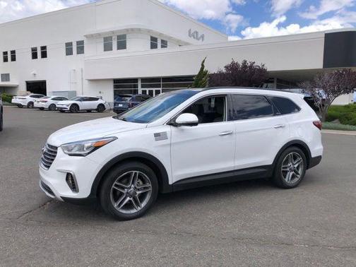 Monaco White 2018 Hyundai SANTA FE SE Ultimate