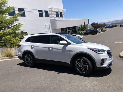 Monaco White 2018 Hyundai SANTA FE SE Ultimate