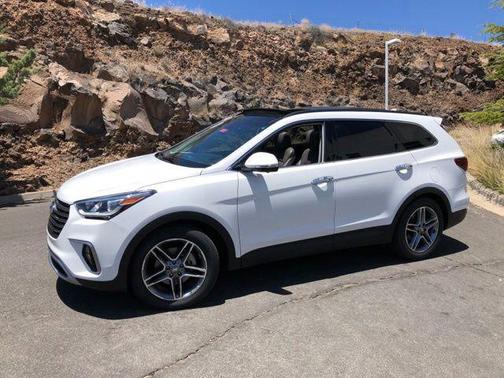 Monaco White 2018 Hyundai SANTA FE SE Ultimate