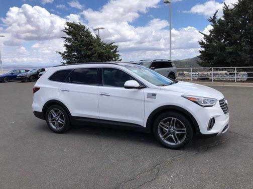 Monaco White 2018 Hyundai SANTA FE SE Ultimate
