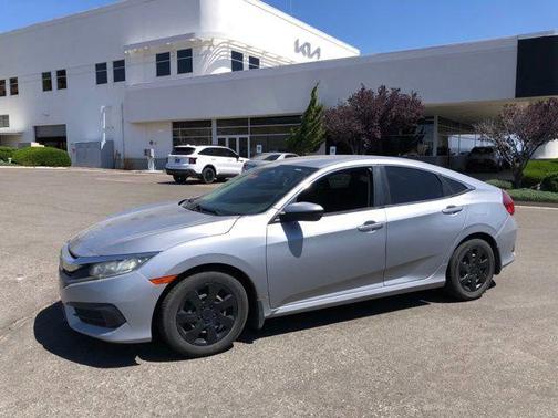 Silver Metallic 2016 Honda Civic LX
