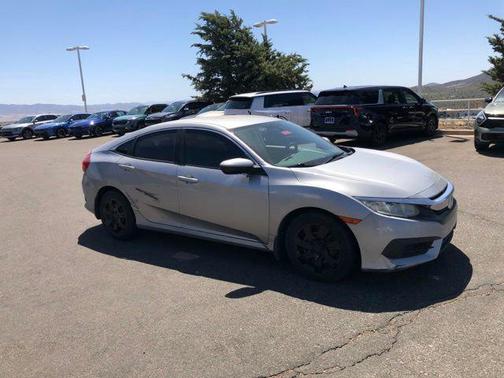 Silver Metallic 2016 Honda Civic LX