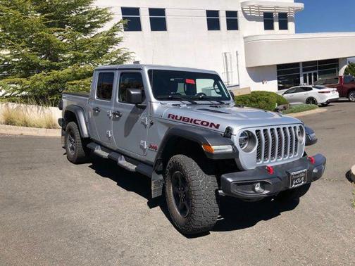 Silver Zynith Clearcoat 2022 Jeep Gladiator Rubicon