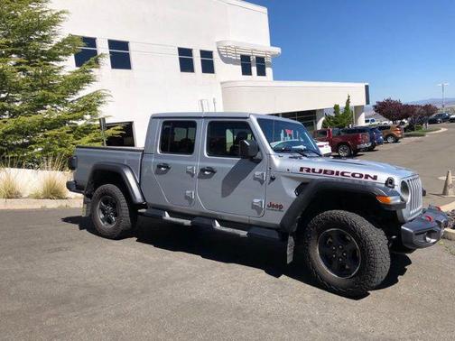 Silver Zynith Clearcoat 2022 Jeep Gladiator Rubicon
