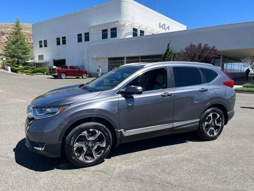 Gray 2017 Honda CR-V Touring