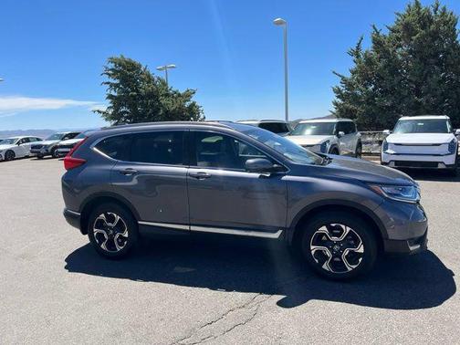 Gray 2017 Honda CR-V Touring